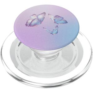 PopSockets Phone Grip, Butterfly PopSocket- 90’s Butterflies PopSockets PopGrip for MagSafe(Magnetic PopGrip)