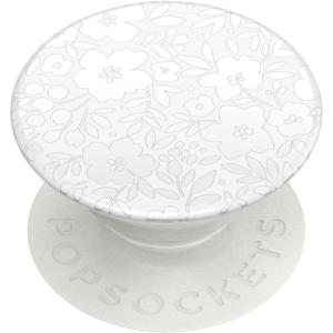 PopSockets Phone Grip Compatible with MagSafe, Adapter Ring for MagSafe Included, Phone Holder, Wireless Charging Compatible – Horchata(Blanc Fresh)