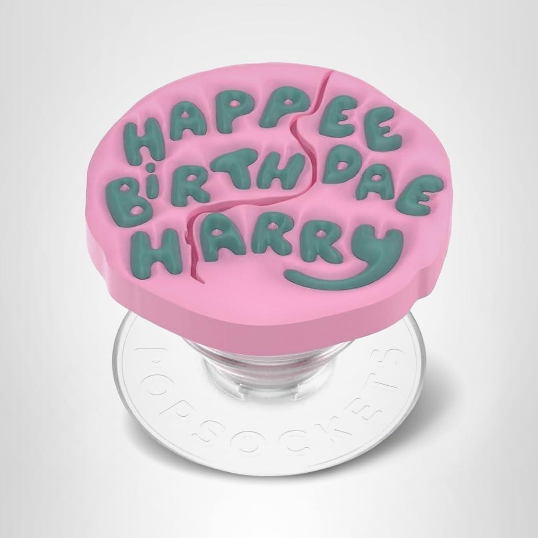 imagePopSockets Phone Grip for MagSafe with Kickstand Magnetic Stand Swappable Top Secure Hold for iPhone MagSafe Cases Phone amp Tablet Grip Harry Potter Enamel Chocolate FrogHappy Birthday Harry