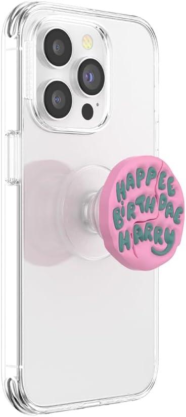 imagePopSockets Phone Grip for MagSafe with Kickstand Magnetic Stand Swappable Top Secure Hold for iPhone MagSafe Cases Phone amp Tablet Grip Harry Potter Enamel Chocolate FrogHappy Birthday Harry