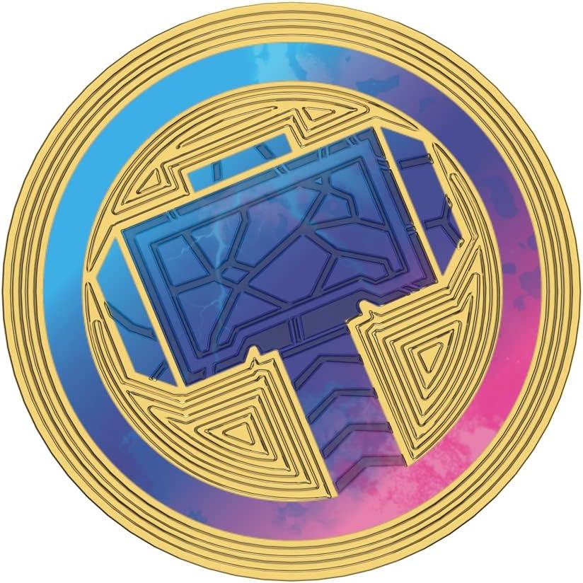 imagePopSockets Phone Grip for MagSafe with Kickstand Magnetic Stand Swappable Top Secure Hold for iPhone MagSafe Cases Phone amp Tablet Grip Marvel Enamel Captain AmericaMighty Thor