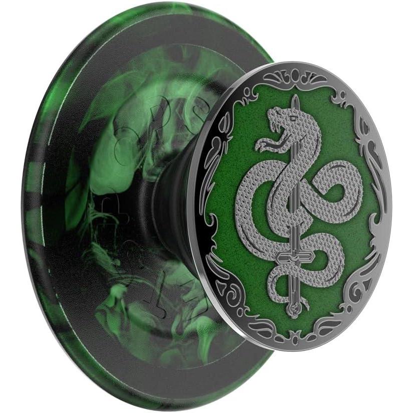 imagePopSockets Phone Grip for MagSafe with Kickstand Magnetic Stand Swappable Top Secure Hold for iPhone MagSafe Cases Phone amp Tablet Grip Harry Potter  Enamel Chocolate FrogHorcrux Nagini