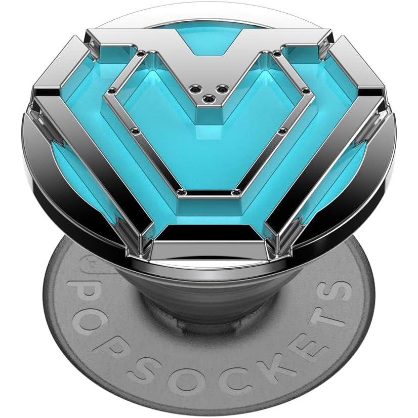 imagePopSockets Phone Grip for MagSafe with Kickstand Magnetic Stand Swappable Top Secure Hold for iPhone MagSafe Cases Phone amp Tablet Grip Marvel  Enamel Captain AmericaIron Heart