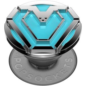 PopSockets Phone Grip for MagSafe with Kickstand, Magnetic Stand, Swappable Top, Secure Hold for iPhone MagSafe Cases, Phone & Tablet Grip, Marvel – Enamel Captain America(Iron Heart)