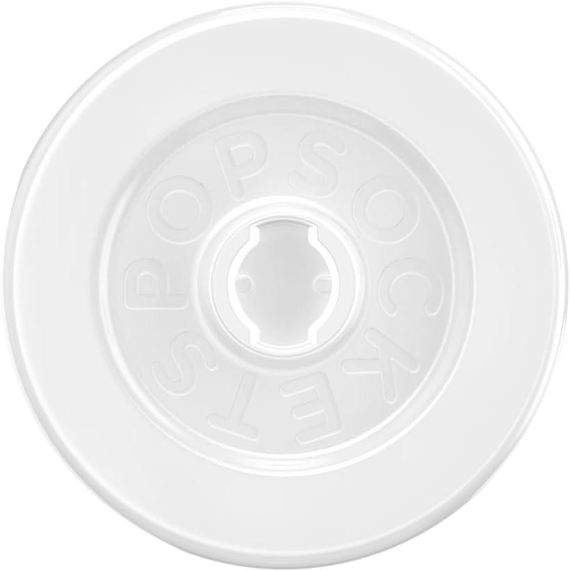 imagePopSockets MagSafe Grip Base Works with Swappable PopSockets Tops Top Sold Separately Magnetic Base for iPhone MagSafe Cases amp Phones Glossy White