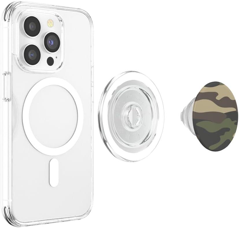 imagePopSockets Phone Grip Camo PopSockets PopWallet for MagSafeMagnetic PopGrip