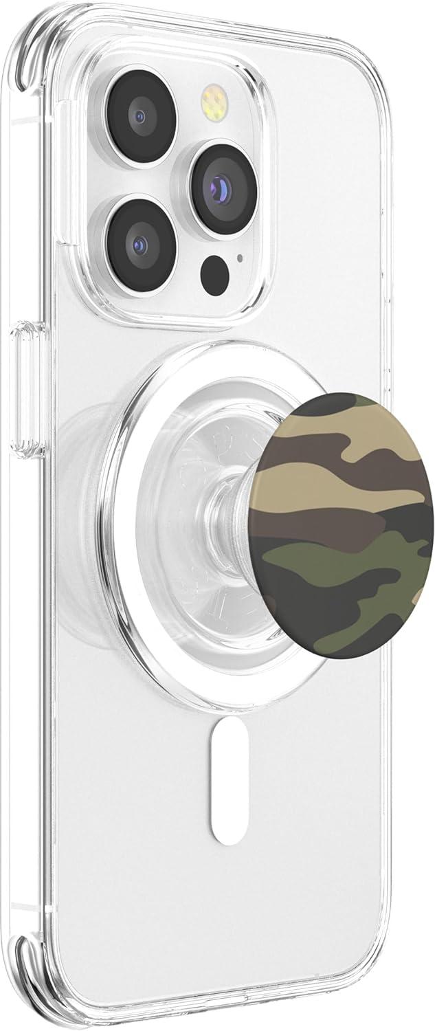 imagePopSockets Phone Grip Camo PopSockets PopWallet for MagSafeMagnetic PopGrip