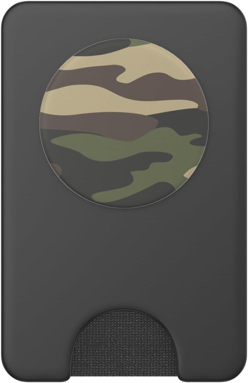 imagePopSockets Phone Grip Camo PopSockets PopWallet for MagSafeMagnetic PopWallet
