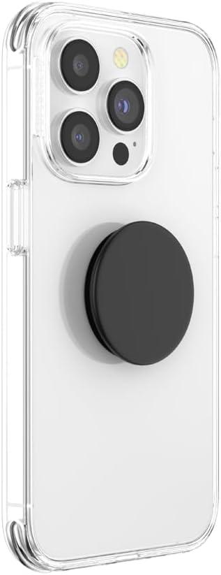 imagePopSockets Phone Grip for MagSafe with Kickstand Magnetic Stand Swappable Top Secure Hold for iPhone MagSafe Cases Phone amp Tablet Grip Curvers StateBlack