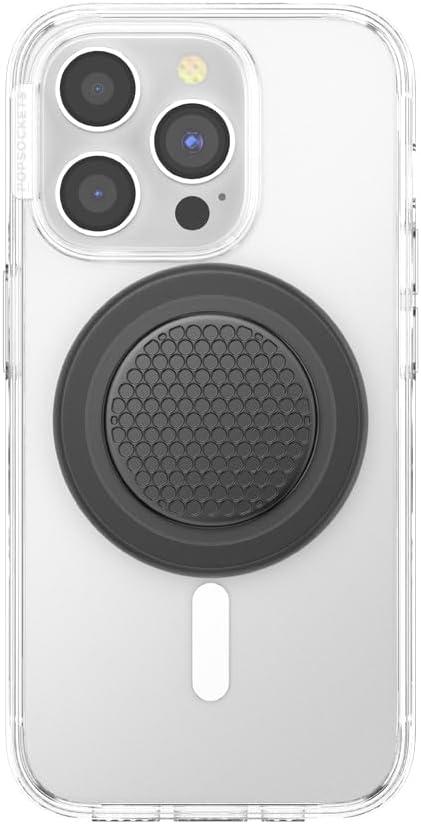 imagePopSockets Phone Grip for MagSafe with Kickstand Magnetic Stand Swappable Top Secure Hold for iPhone MagSafe Cases Phone amp Tablet Grip Curvers StateSpeakerbox