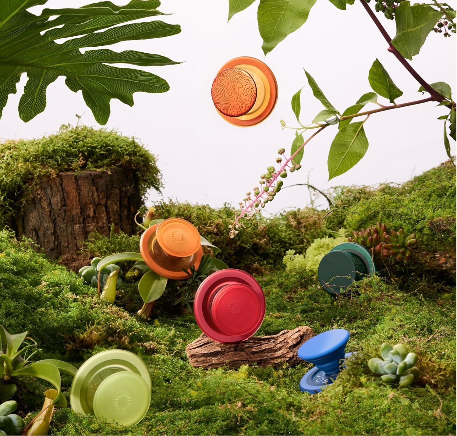 imagePopSockets Phone Grip for MagSafe with Kickstand Magnetic Stand Swappable Top Secure Hold for iPhone MagSafe Cases Phone amp Tablet Grip PomodoroBlanchette