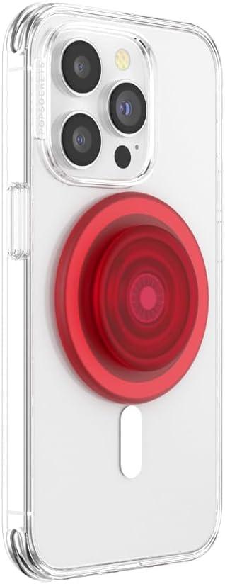 imagePopSockets Phone Grip for MagSafe with Kickstand Magnetic Stand Swappable Top Secure Hold for iPhone MagSafe Cases Phone amp Tablet Grip PomodoroBlanchette