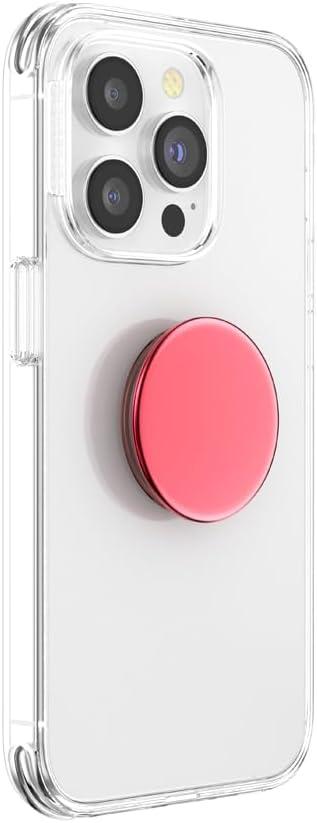 imagePopSockets Phone Grip for MagSafe with Kickstand Magnetic Stand Swappable Top Secure Hold for iPhone MagSafe Cases Phone amp Tablet Grip PomodoroRouge