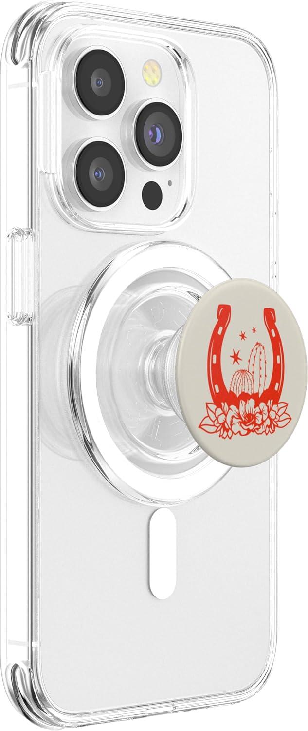 imagePopSockets Phone Grip with Expanding Kickstand Lucky Spur PopSockets PopWallet for MagSafeMagnetic PopGrip
