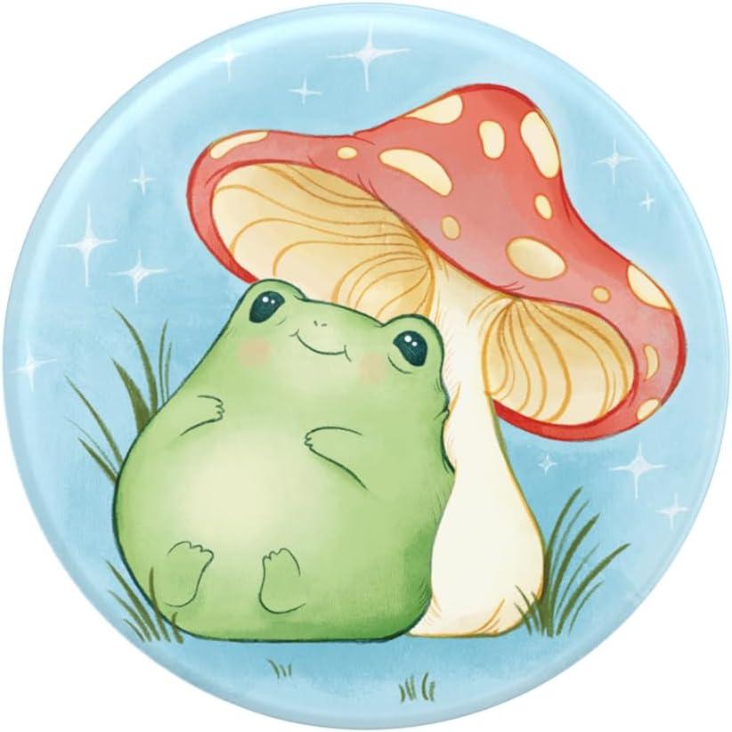 imagePopSockets Phone Grip with Expanding Kickstand Adhesive Grip Sleepy FrogSleepy Frog