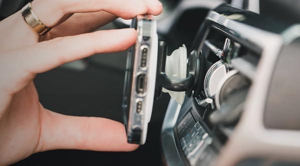 imagePopSockets Phone Mount for Car Car Vent Phone Mount WhiteGlow In The Dark