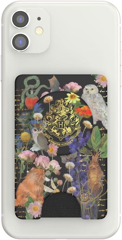 imagePopSockets Phone Wallet with Expanding Kickstand Phone Card Holder Hagwarts LetterNotebook
