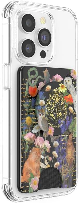 imagePopSockets Phone Wallet with Expanding Kickstand Phone Card Holder Hagwarts LetterNotebook