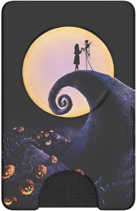 imagePopSockets Phone Wallet with Expanding Kickstand Phone Card Holder Disney Mickey Mouse and Minnie MouseNightmare