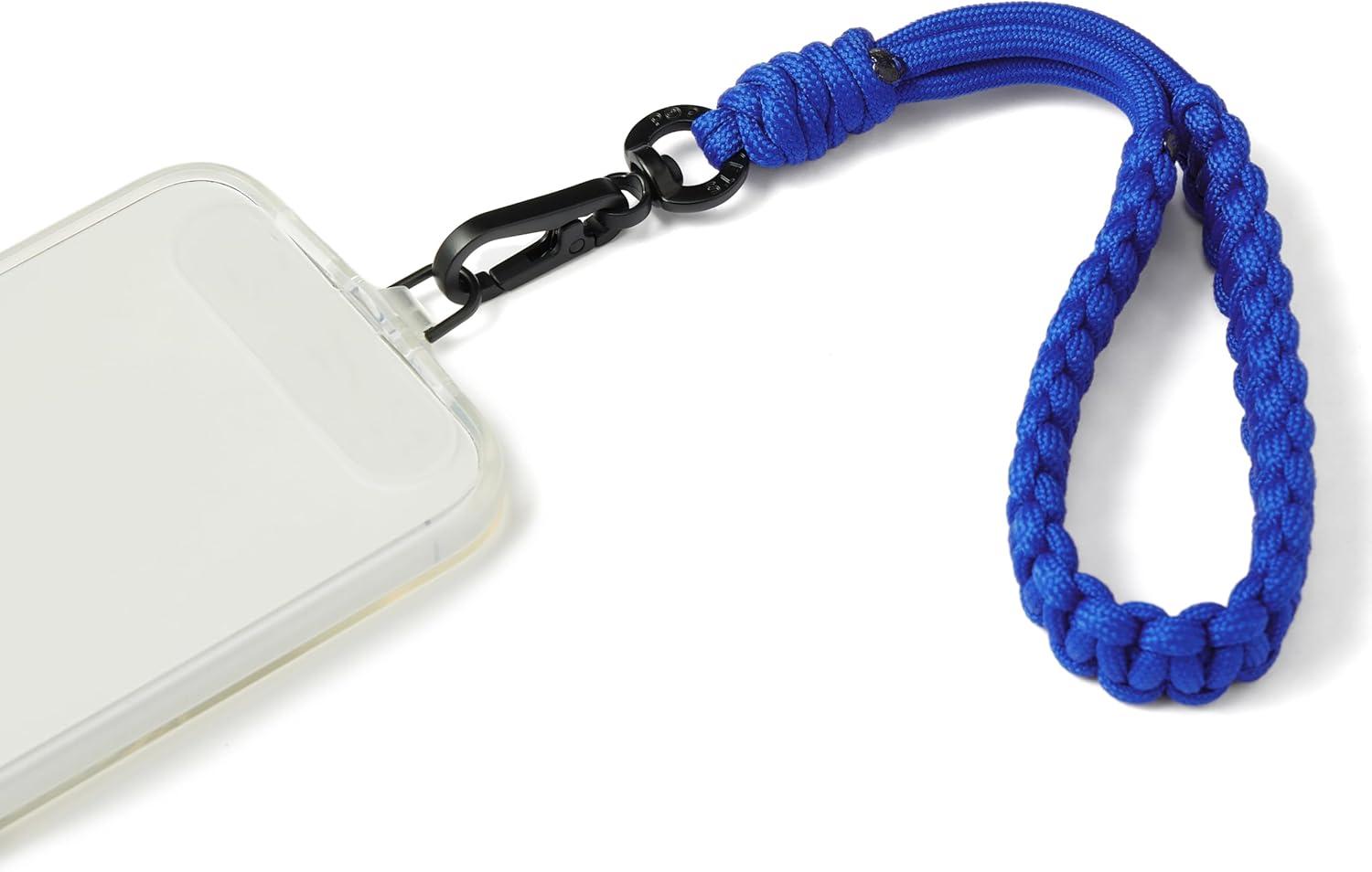 imagePopSockets Wristlet Phone Strap Wrist Strap for Phone Device Holder BlackCobra Cobalt