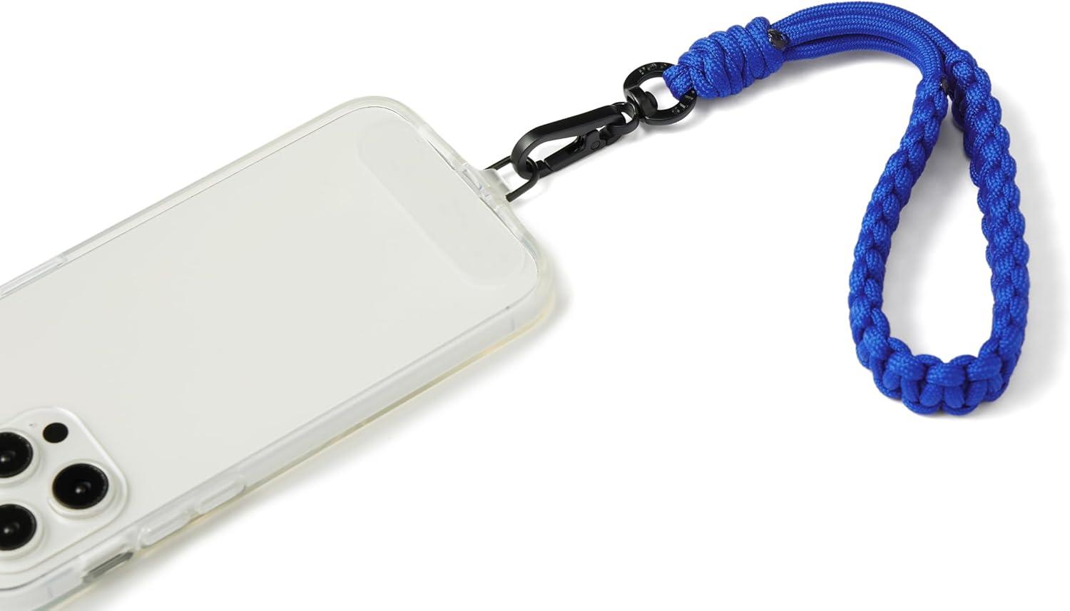 imagePopSockets Wristlet Phone Strap Wrist Strap for Phone Device Holder BlackCobra Cobalt