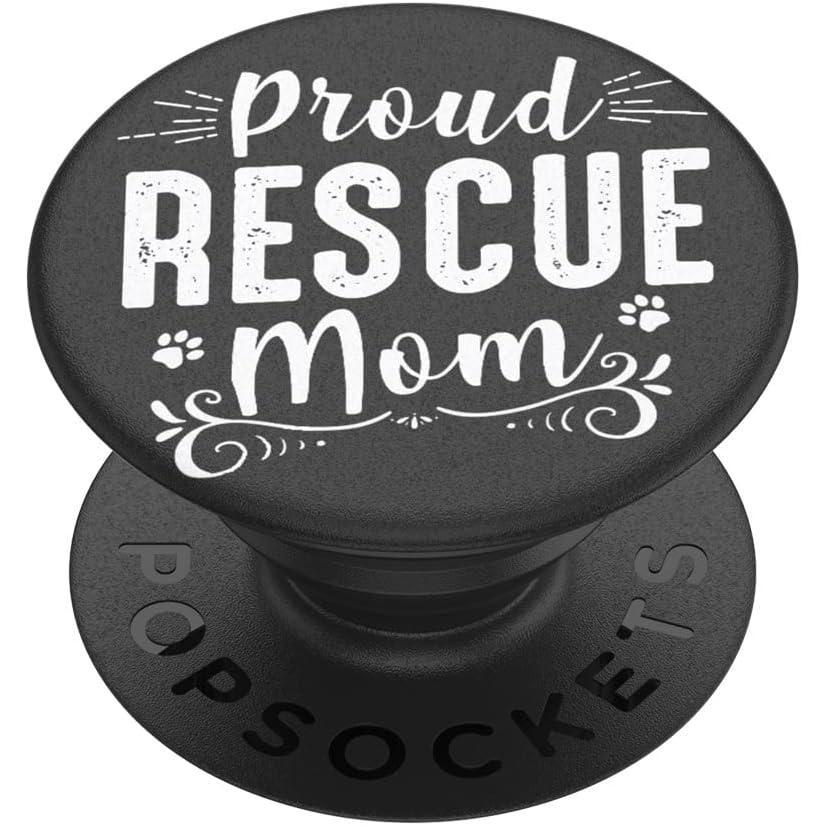 imagePopSockets Phone Grip with Expanding Kickstand Adhesive Grip Sleepy FrogProud Rescue