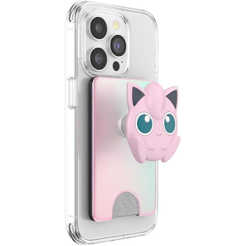 imagePopSockets Phone Wallet with Expanding Phone Grip Phone Card Holder Pokemon  Chansey WonderlandPopOut Jigglypuff