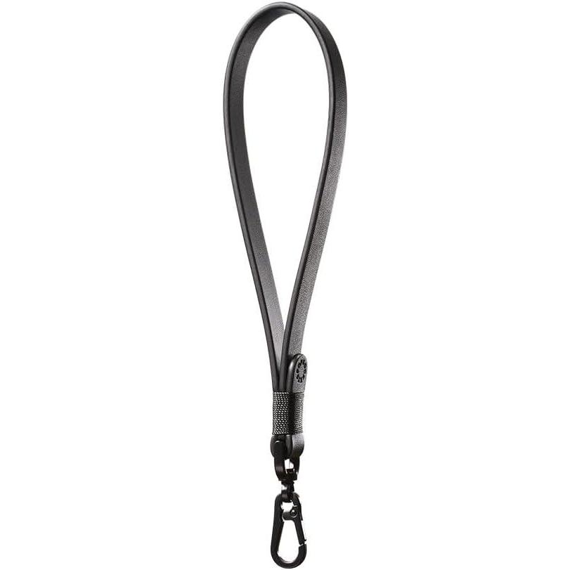 imagePopSockets Wristlet Phone Strap Wrist Strap for Phone Device Holder BlackPleather Black