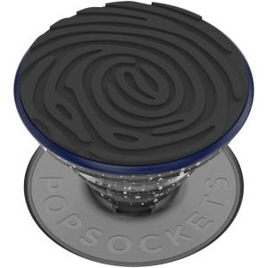 PopSockets Phone Grip for MagSafe with Kickstand, Magnetic Stand, Swappable Top, Secure Hold for iPhone MagSafe Cases, Phone & Tablet Grip – Curvers State(Imprint Black)