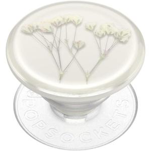 ​​​​PopSockets Phone Grip with Expanding Kickstand, Adhesive Grip, Cute PopSockets – Mod Flowers(Baby’s Breath)