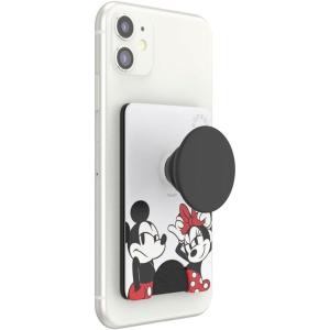 PopSockets Phone Wallet with Expanding Kickstand, Phone Card Holder, Disney – Mickey Mouse and Minnie Mouse(Mickey & Minnie)