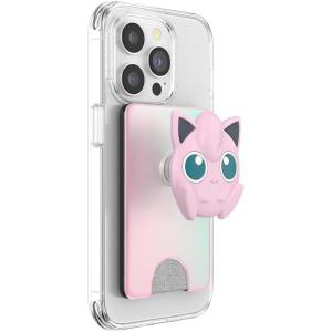 PopSockets Phone Wallet with Expanding Phone Grip, Phone Card Holder, Pokemon – Chansey Wonderland(PopOut Jigglypuff)