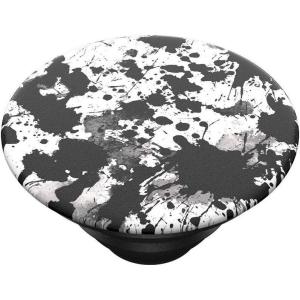 PopSockets PopTop (Top only. Base sold separately) Swappable Top for PopGrip bases, PopGrip Slide, & PopWallet+, Cute PopSockets – Opal(Black Splatter)