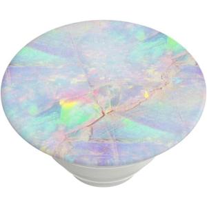 PopSockets PopTop (Top only. Base sold separately) Swappable Top for PopGrip bases, PopGrip Slide, & PopWallet+, Cute PopSockets – Opal(Opal)