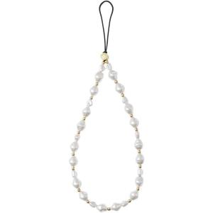 PopSockets Wristlet Phone Strap, Wrist Strap for Phone, Device Holder – Black(Pearlescent)