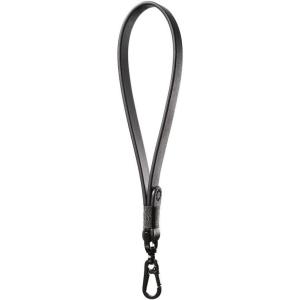 PopSockets Wristlet Phone Strap, Wrist Strap for Phone, Device Holder – Black(Pleather Black)