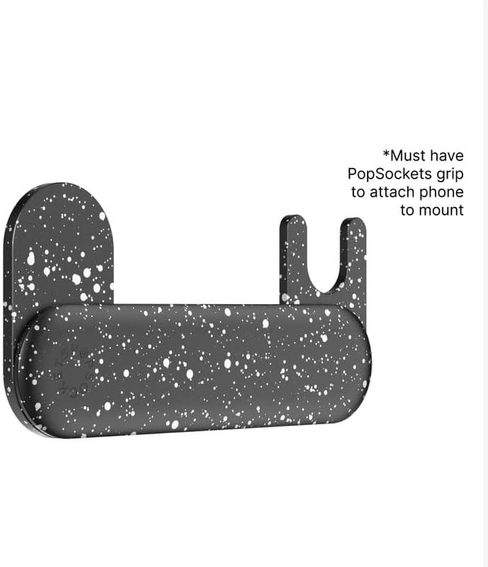 imagePopSockets Laptop Mount for Phone Grip Phone Mount Device Holder for Laptop BlackBlack Speckle