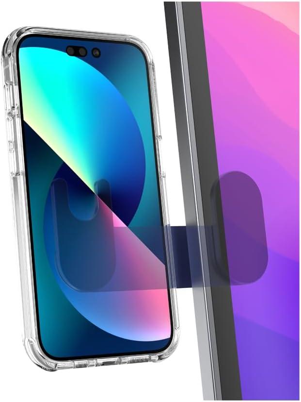 imagePopSockets Laptop Mount for Phone Grip Phone Mount Device Holder for Laptop BlackNavy