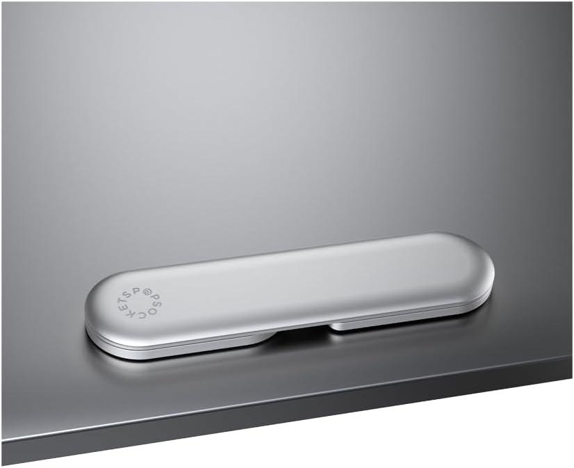 imagePopSockets Laptop Mount for Phone Grip Phone Mount Device Holder for Laptop BlackSilver