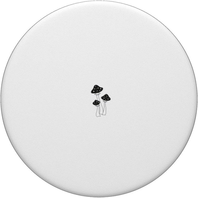 imagePopSockets Phone Grip Mushroom PopSocket Mini Mushroom PopSockets PopGrip for MagSafeAdhesive PopGrip