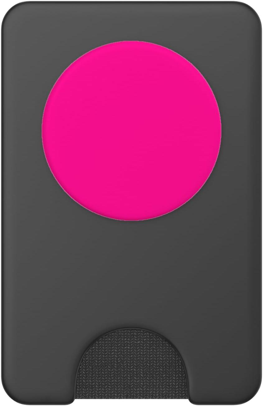 imagePopSockets Phone Grip amp Stand Hot Pink PopSockets PopGrip for MagSafeMagnetic PopWallet