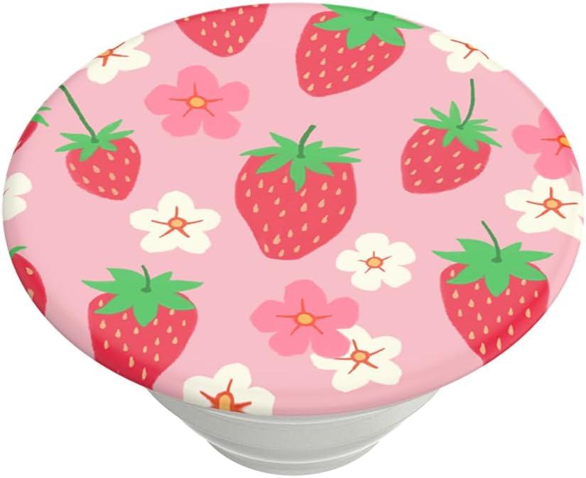 imagePopSockets Phone Grip with Expanding Kickstand Adhesive Grip Berry BloomBerry Bloom