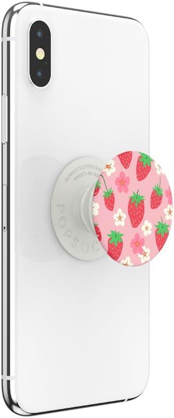 imagePopSockets Phone Grip with Expanding Kickstand Adhesive Grip Berry BloomBerry Bloom