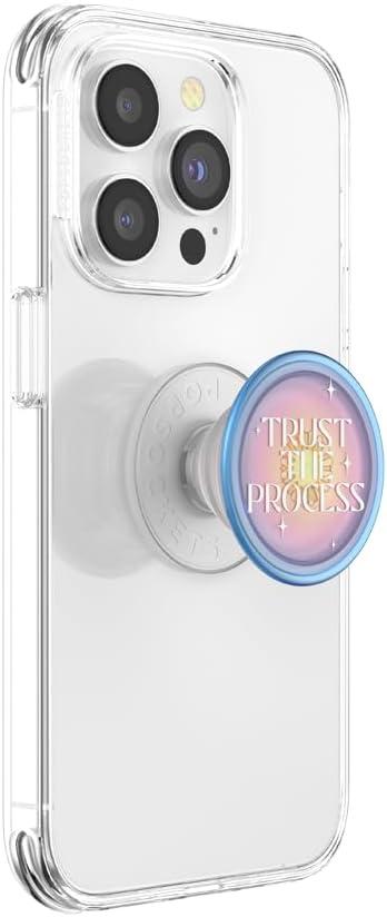 imagePopSockets Phone Grip with Expanding Kickstand Adhesive Grip Happy BluesTrust Process