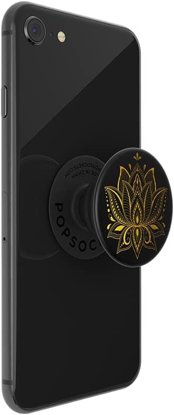 imagePopSockets Phone Grip with Expanding Kickstand Adhesive Grip Rose Gold Lutz MarbleBlack Prana