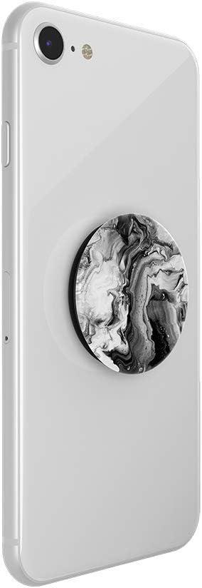 imagePopSockets Phone Grip with Expanding Kickstand Adhesive Grip Rose Gold Lutz MarbleGhost Marble