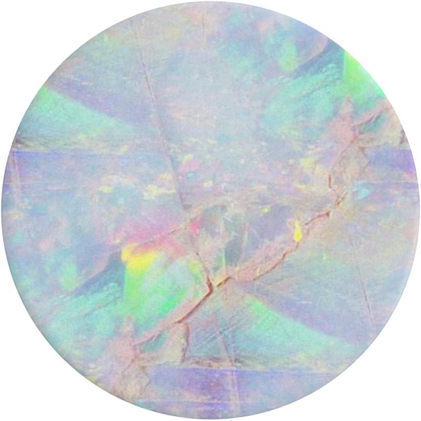 imagePopSockets Phone Grip with Expanding Kickstand Adhesive Grip Rose Gold Lutz MarbleOpal