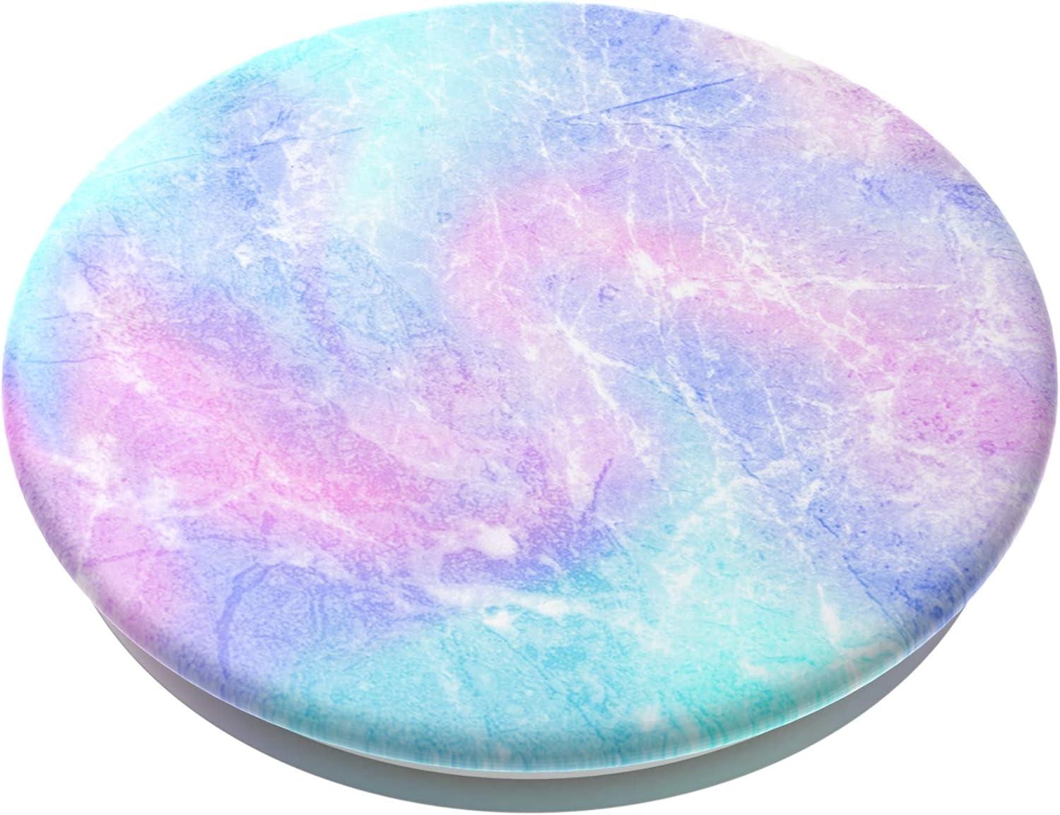imagePopSockets Phone Grip with Expanding Kickstand Adhesive Grip Rose Gold Lutz MarbleOpal Glow