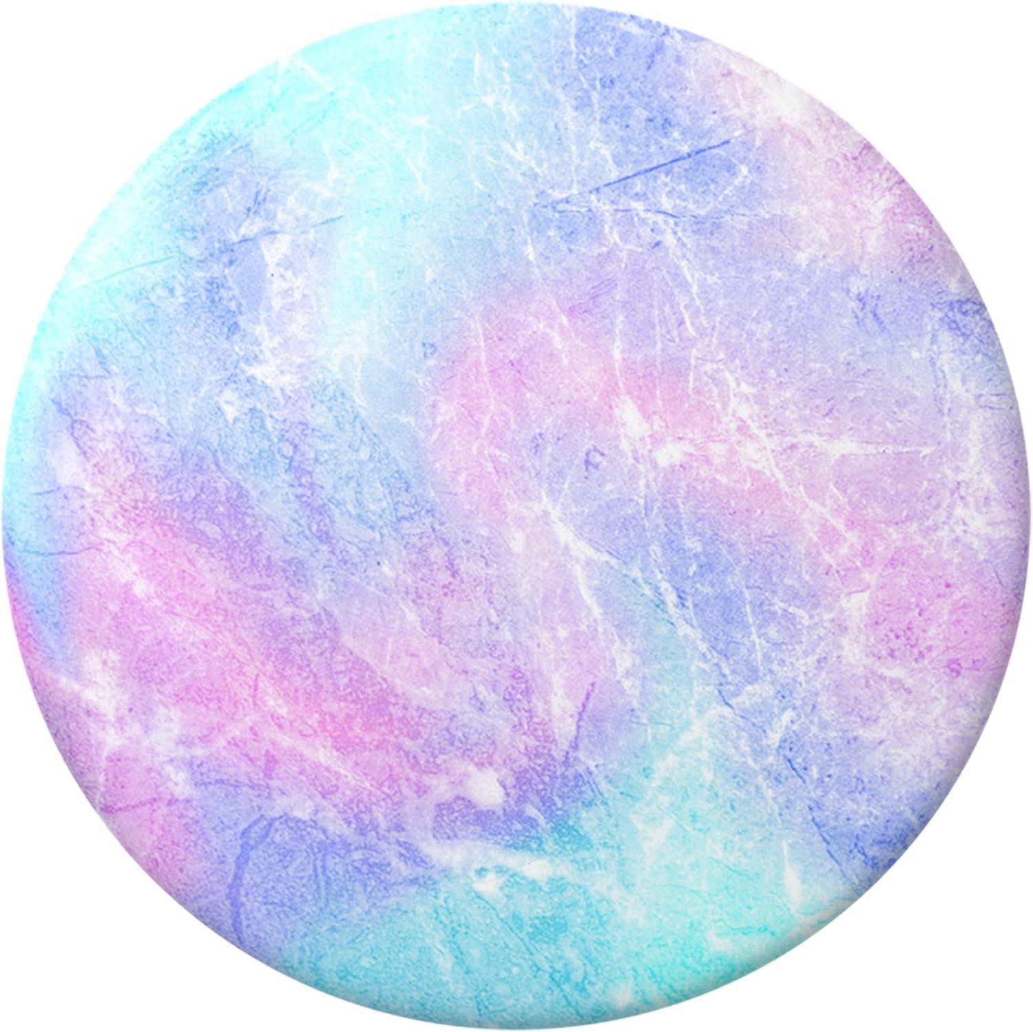 imagePopSockets Phone Grip with Expanding Kickstand Adhesive Grip Rose Gold Lutz MarbleOpal Glow