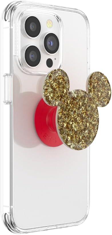 imagePopSockets Phone Grip with Expanding Kickstand Adhesive Grip Disney Golden MickeyGolden Mickey